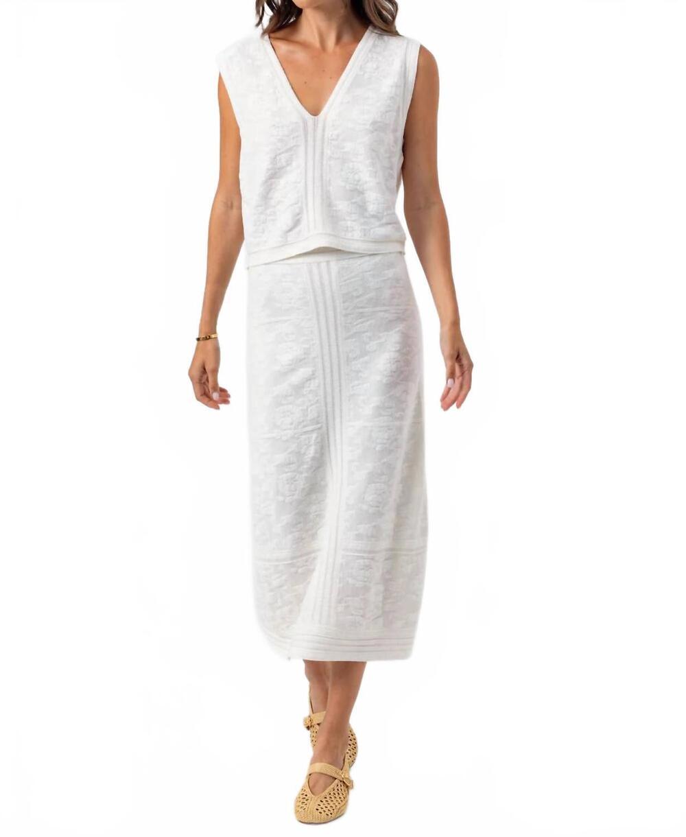 NEW SUNDAYS zoie skirt in cream